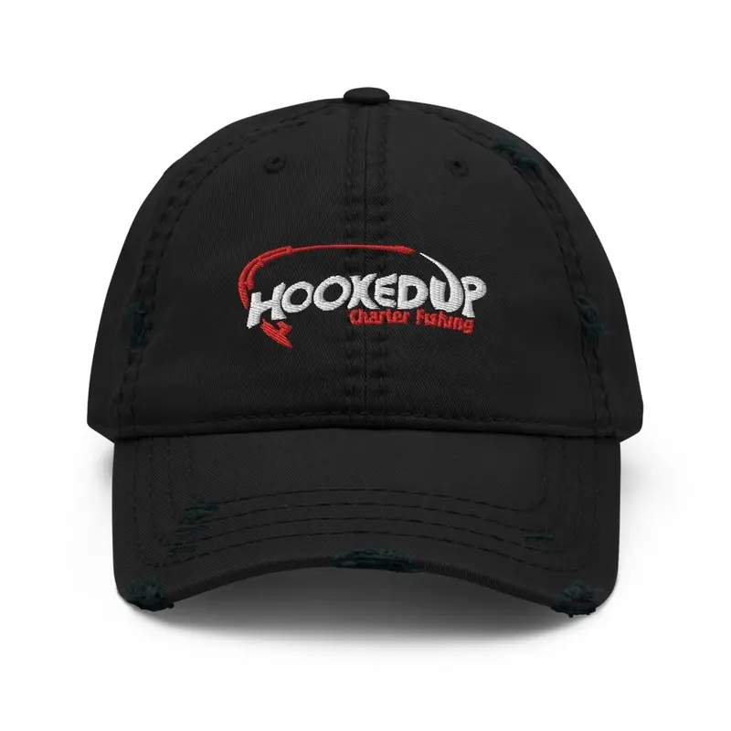 Distressed Hooked UP Charter Hat